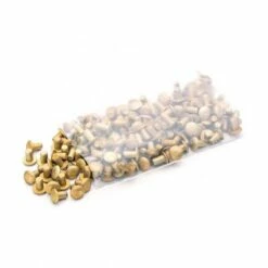 470 Style Gold Anodized Aluminum Rivets (3/16in Dia X 5/16in Long)