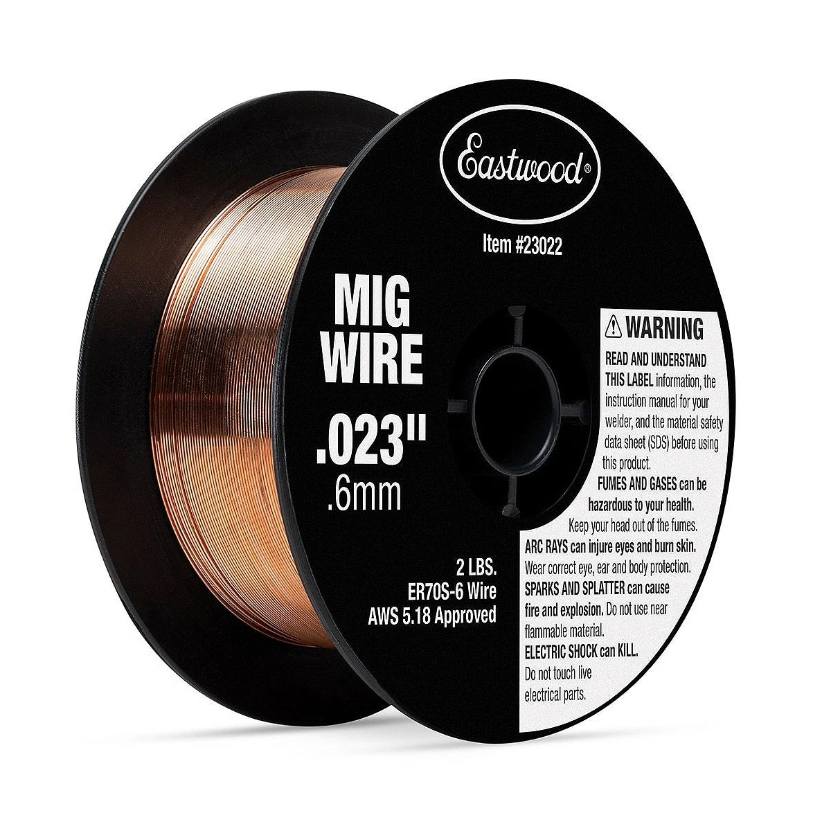 Eastwood Solid Mig Wire 0.023″ – 2lb – 4″ Spool .6mm 3 Eastwood Solid Mig Wire 0.023″ – 2lb – 4″ Spool .6mm