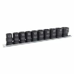 Eastwood 1/2″ Metric Shallow 10 Piece Impact Socket Set
