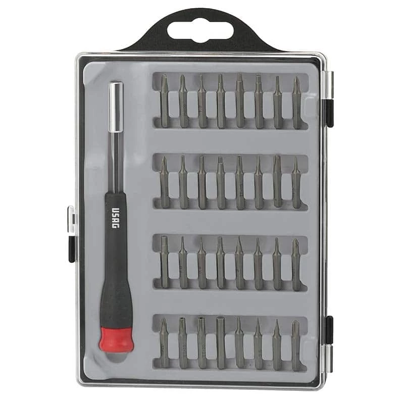 USAG 33 Piece Precision Bit & Holder Set 3 USAG 33 Piece Precision Bit & Holder Set