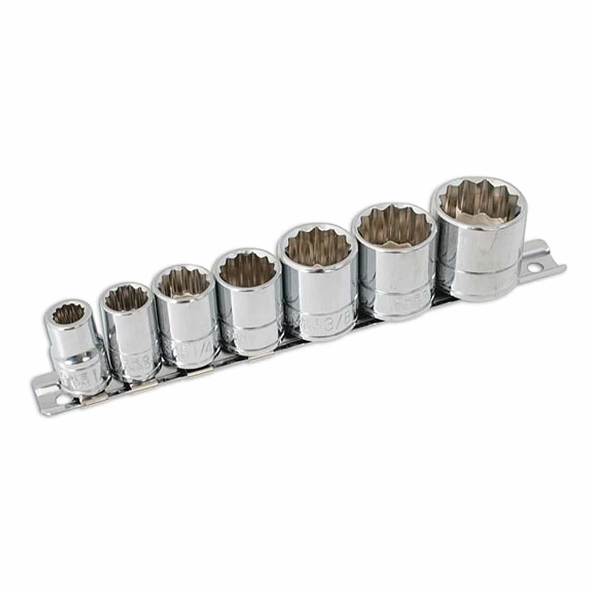 FROST Whitworth Socket Set 3/8″D (7pc) 3 FROST Whitworth Socket Set 3/8″D (7pc)