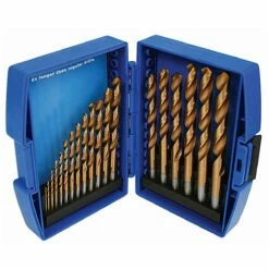 Titanium Coated Drill Set (19pc)