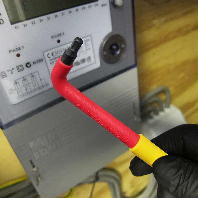 Extra Long Insulated Hex Key Set 6pc - Image 4