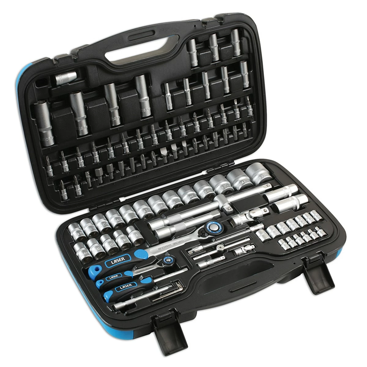 Laser Socket Set 1/4″D & 1/2″D (95pc) 4 Laser Socket Set 1/4″D & 1/2″D (95pc) - Image 2