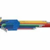 Colour Coded Star Key Set – Ball End 9pc -Professional Tools Sales 2024 7873