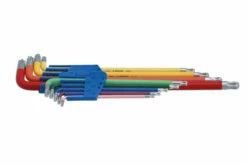 Colour Coded Star Key Set – Ball End 9pc