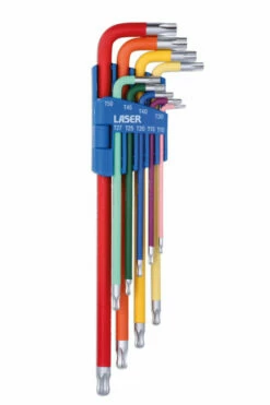 Colour Coded Star Key Set – Ball End 9pc 12 Colour Coded Star Key Set – Ball End 9pc -Professional Tools Sales 2024 7873 Top