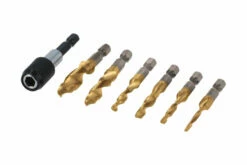 Combination Drill & Tap Bit Set 7PC