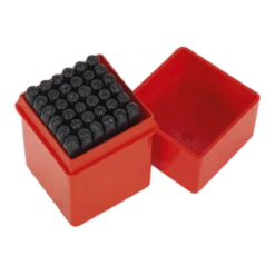 Letter & Number Punch Set 36pc 4mm -Professional Tools Sales 2024 AK9296 1