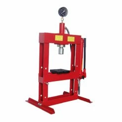 FROST 10 Ton Hydraulic Shop Press With Gauge
