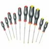 USAG Set Of 10 Screwdrivers For Slot-Head And PHILLIPS® Screws