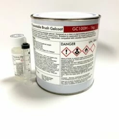 FROST GC100H Clear / Pigmentable Brush Gelcoat – 1kg