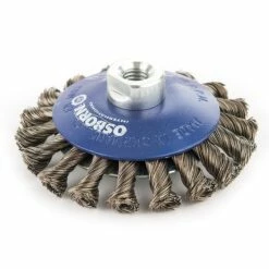 FROST Angle Grinders Twist Knot Bevel Brush (115dia M14)