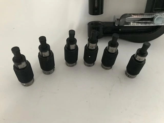 FROST Imperial Hand Held Power Punch – Aviation Sheet Metal Hole Punch Kit 4 FROST Imperial Hand Held Power Punch – Aviation Sheet Metal Hole Punch Kit - Image 2