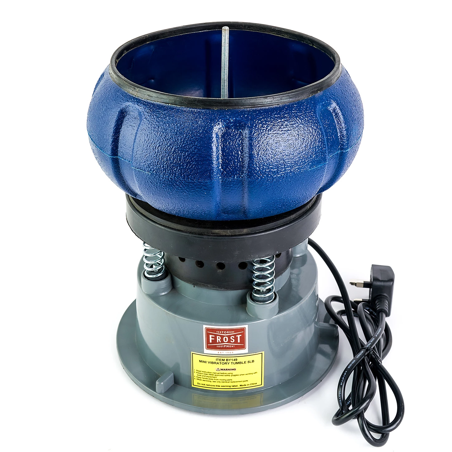 FROST Mini Vibratory Tumbler – 5Lb Small Parts Cleaner 4 FROST Mini Vibratory Tumbler – 5Lb Small Parts Cleaner - Image 2