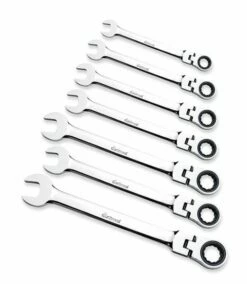 Eastwood 7pc Flexible Metric Ratcheting Wrench Set